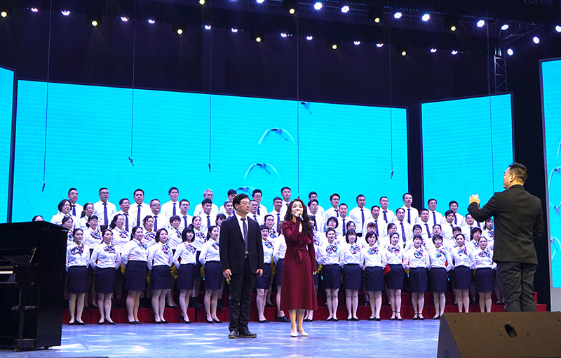 衡陽幼高專舉辦“奮進(jìn)新時(shí)代，筑夢(mèng)新征程”首屆教職工合唱比賽