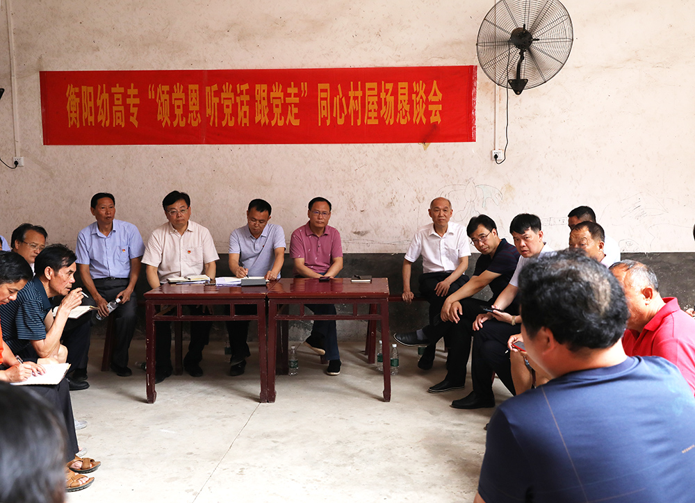 路燈亮了，村民的心里也敞亮了 ——衡陽(yáng)幼高專持續(xù)推進(jìn)黨史學(xué)習(xí)教育“為民辦實(shí)事”活動(dòng)側(cè)記