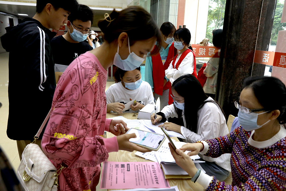 金秋十月，溫情迎新——衡陽幼高專喜迎2021級高招大專新生