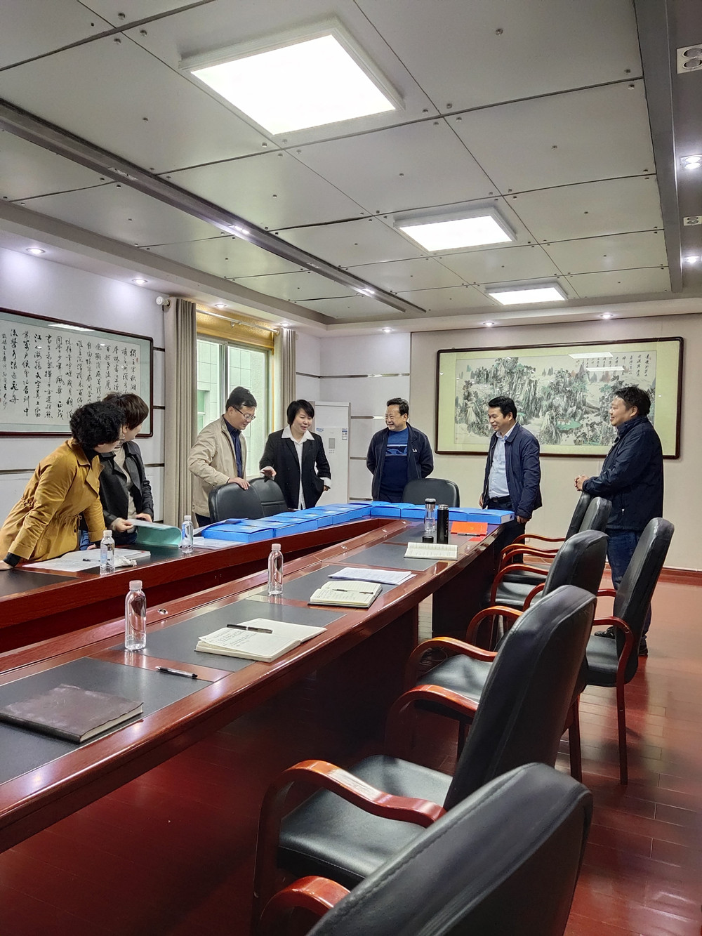 衡陽(yáng)市人社局專家組對(duì)我校申報(bào)職業(yè)技能等級(jí)認(rèn)定社會(huì)培訓(xùn)評(píng)價(jià)組織進(jìn)行評(píng)估考核