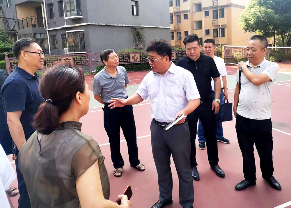 校長鄧昌大一行調(diào)研藝校校區(qū)、耒陽校區(qū)新學(xué)期開學(xué)準(zhǔn)備工作