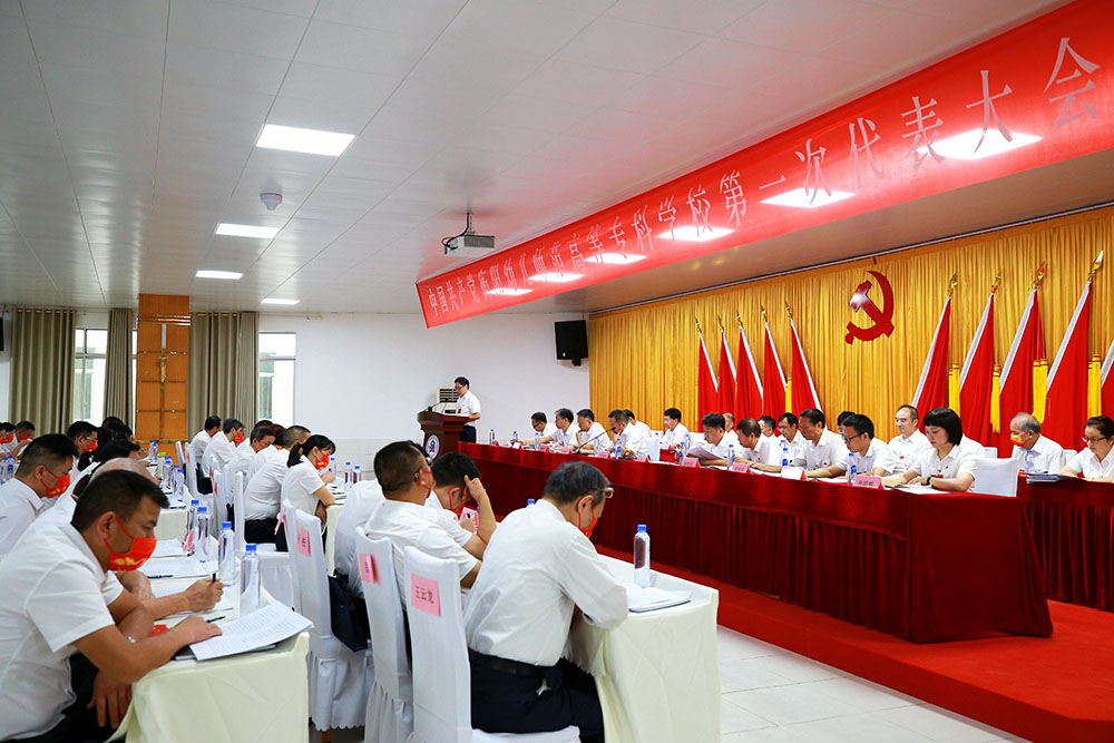 衡陽幼兒師范高等?？茖W(xué)校第一次黨代會勝利召開