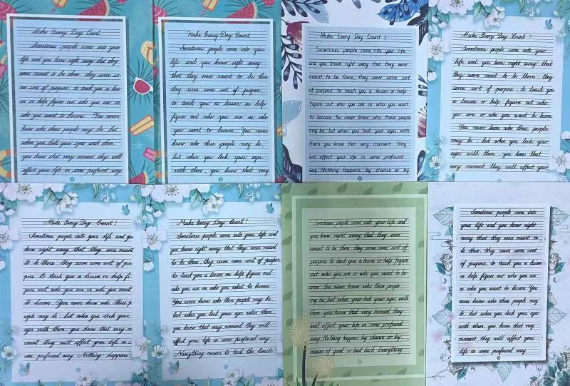 見字如面，“英”你精彩 ---衡陽幼兒師范高等專科學(xué)校舉行第三屆英語書寫大賽活動