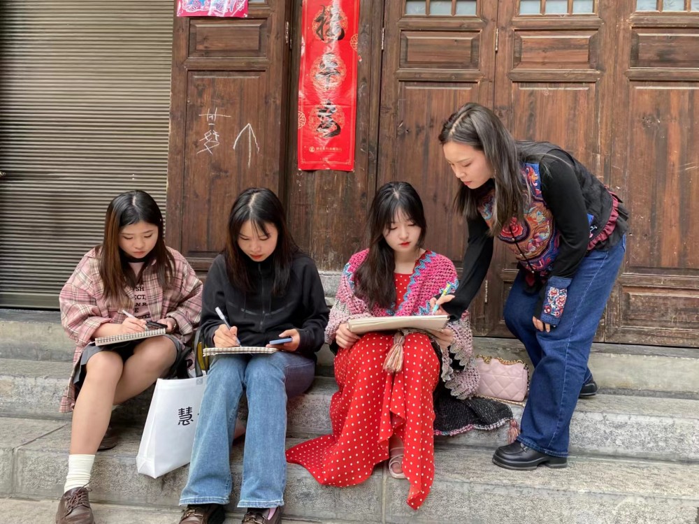 寫意湘西，紅色記憶丨2023年藝術系湘西寫生采風側記