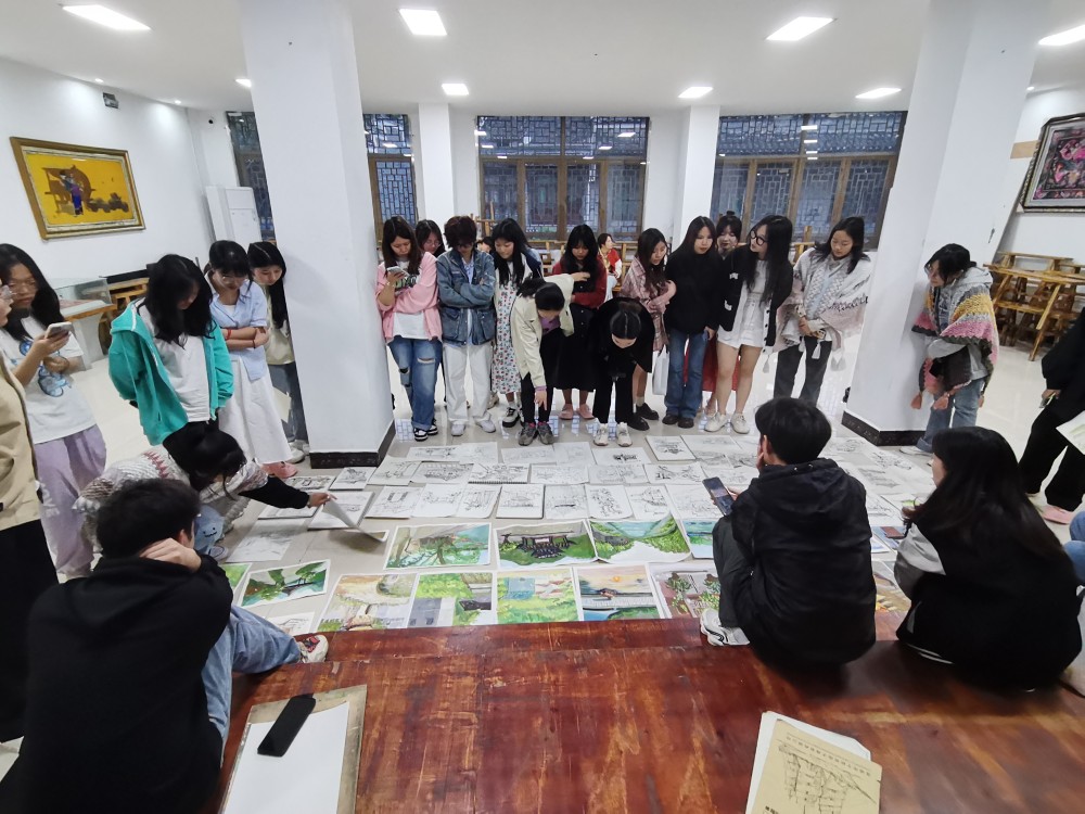 寫意湘西，紅色記憶丨2023年藝術系湘西寫生采風側記